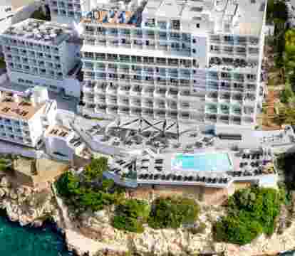 Immerse yourself in a captivating blend of stunning vistas, pristine shorelines, and a serene coastal ambiance in the best hotels in Magaluf